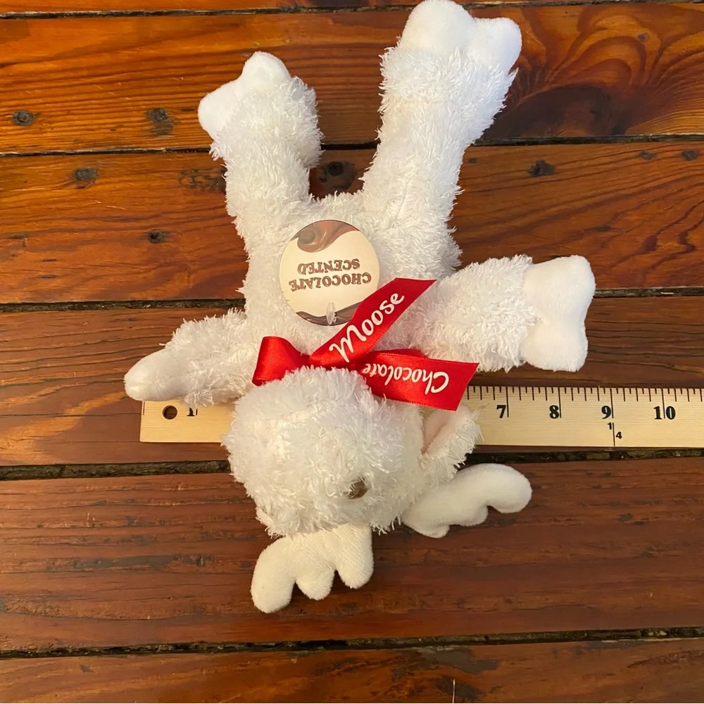 Dan Dee Chocolate Moose Plush Set of 2 NWT